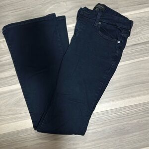 Banana Republic Low Rise Bootcut Jeans - Dark Wash